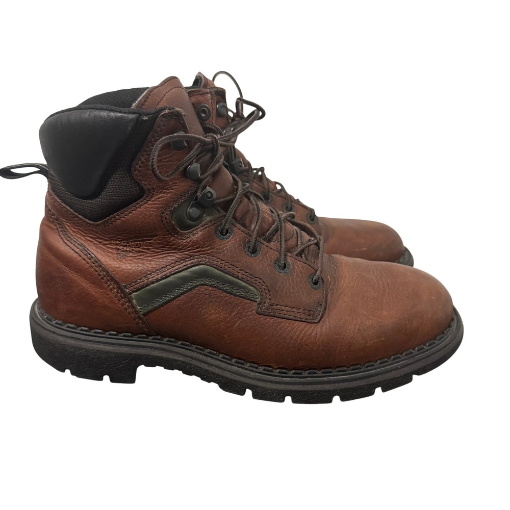 Red Wing 926 Mens Brown Leather EH Rated Work Boots USA Made Size 10 E2‎ Wide